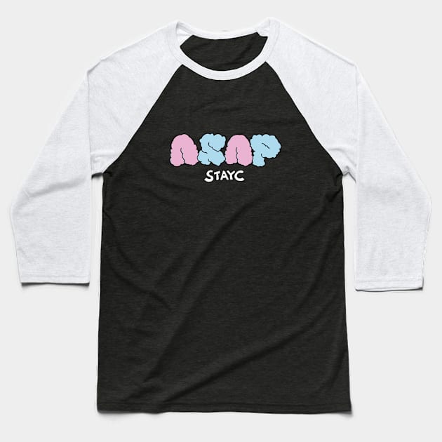 STAYC ASAP - Shirt Baseball T-Shirt by TheAngryHoneyBadger